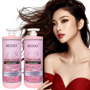Dầu gội xả Biontin Medoly Pink 2000ml Siêu Mềm Mượt Chính Hãng AT9 Naly shop