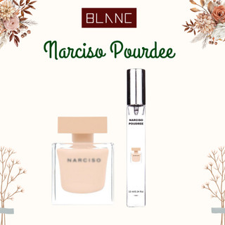 Nước Hoa Nữ Chiết Narciso Poudree BLANC PERFUME, Dầu Thơm Hương Phấn, Sang Trọng, Quyến Rũ, Thanh Lịch
