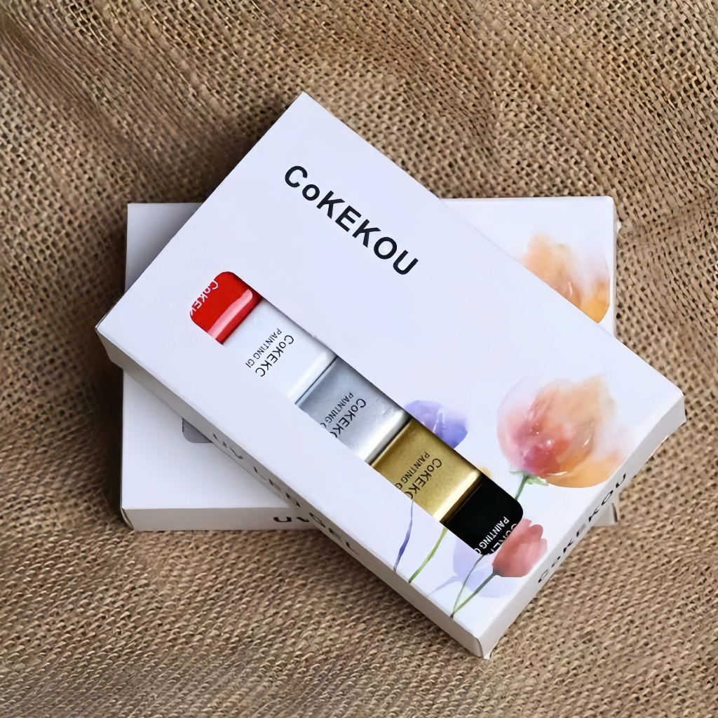 [ƯU ĐÃI SẢN PHẨM MỚI] Cọ nét CoKEKOU chính hãng - Cọ nét gel vẽ móng chuyên dụng (lẻ màu đỏ bạc)