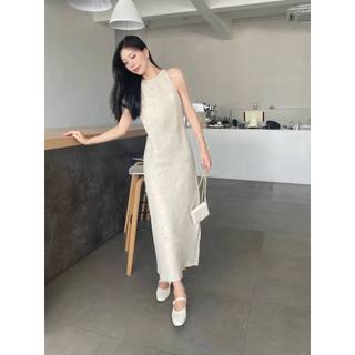 𝗝𝘂𝗹𝗶 𝗗𝗿𝗲𝘀𝘀 -|Ly LINEN| Đầm Linen cổ yếm
