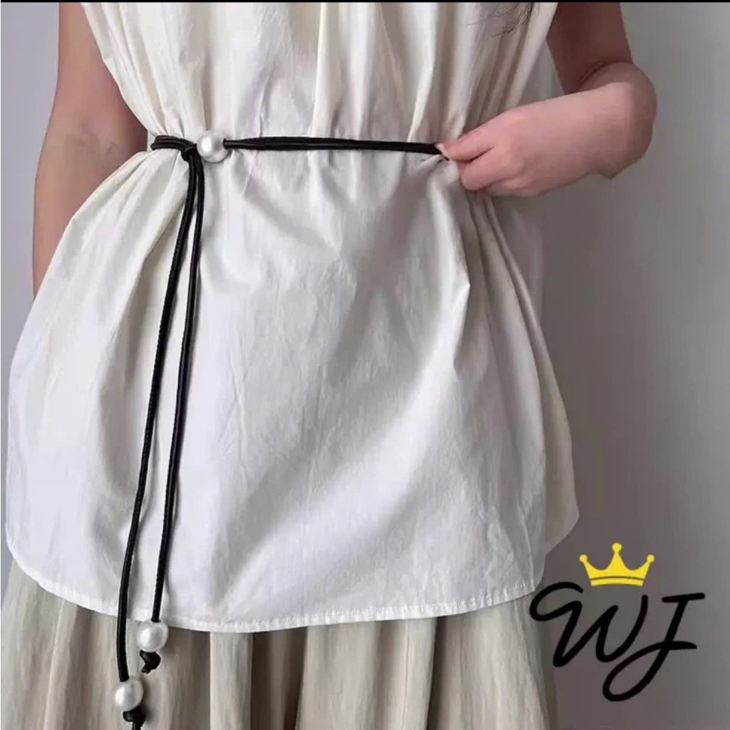 thắt lưng Đai váy da dây nam nữ ngọc DV38 bản NHỎ 0.5cm sang chảnh dây nịt blazer Đai váy dây horizon