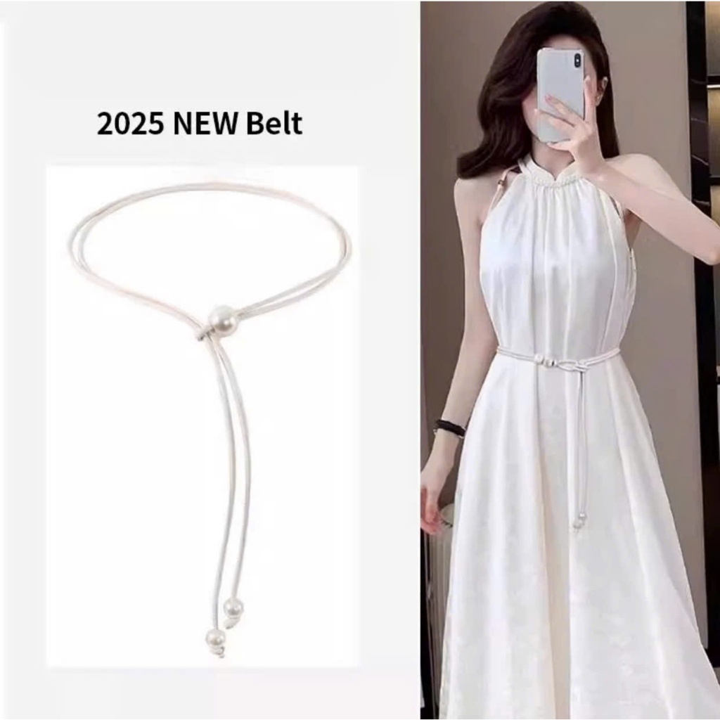 thắt lưng Đai váy da dây nam nữ ngọc DV38 bản NHỎ 0.5cm sang chảnh dây nịt blazer Đai váy dây horizon