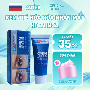 Kem chống lão hóa mắt nội địa Nga KPEM chính hãng giúp giảm bọng mắt, quầng thâm và vết chân chim