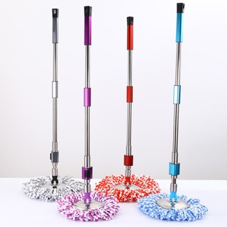 CÂY LAU NHÀ 360 ĐỘ INOX THÁI LAN CAO CẤP LOẠI 1 KHÓA VUÔNG KÈM BÔNG LAU NHÀ, HÀNG CHẤT LƯỢNG CAO