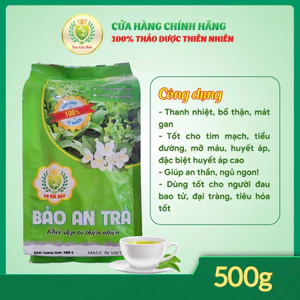 Trà Bảo An - gói 500g - trà giúp mát gan, ngủ ngon , tốt cho tiêu hóa - tốt cho tim mạch , huyết áp cao , tiểu đường