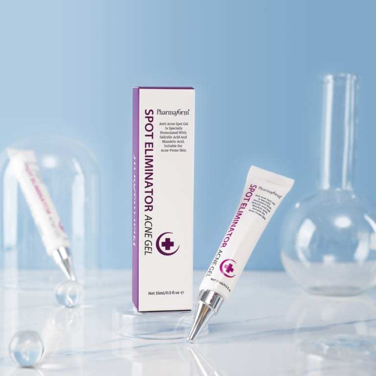 Gel giảm mụn, giảm dầu thừa Pharmaform Spot Eliminator Acne Gel 15ml