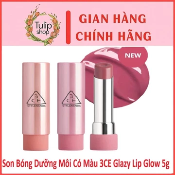 Son Bóng Dưỡng Môi 3CE Glazy Lip Glow 3.2G
