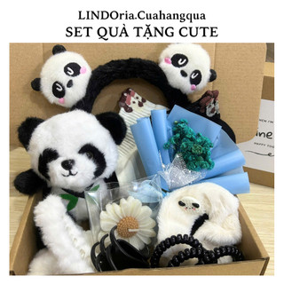 Set Quà Sinh Nhật Cute LINDOria, Quà Tặng Bạn Gái 20/10, 14/2, 8/3, Capybara, Cinnamoroll, Kitty..