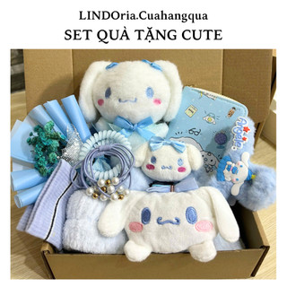 Set Quà Sinh Nhật Cute LINDOria, Quà Tặng Bạn Gái 20/10, 14/2, 8/3, Capybara, Cinnamoroll, Kitty..