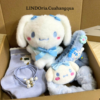 Set Quà Sinh Nhật Cute LINDOria, Quà Tặng Bạn Gái 20/10, 14/2, 8/3, Capybara, Cinnamoroll, Kitty..