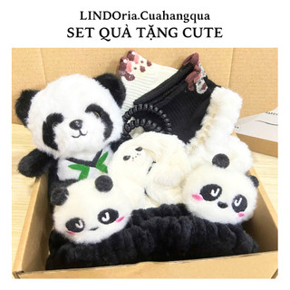 Set Quà Sinh Nhật Cute LINDOria, Quà Tặng Bạn Gái 20/10, 14/2, 8/3, Capybara, Cinnamoroll, Kitty..