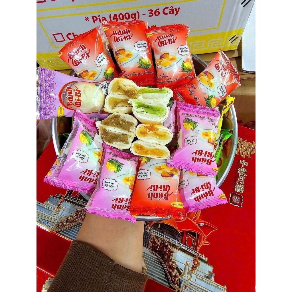 1kg pía mini mix đủ vị bánh mềm dẻo. | Shopee Việt Nam
