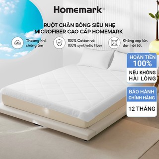 Ruột Chăn Lông Vũ Nhân Tạo Homemark 200x220 – Vải Cotton Cao Cấp, Mềm Mịn, Thoáng Khí