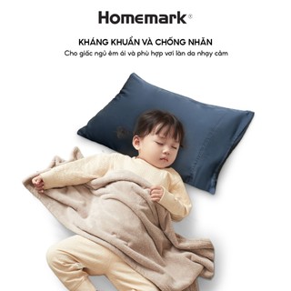 Vỏ Gối Lụa Tencel 60s Cao Cấp Homemark 50x70cm - Mềm Mịn, Thoáng Mát, Chống Nhăn