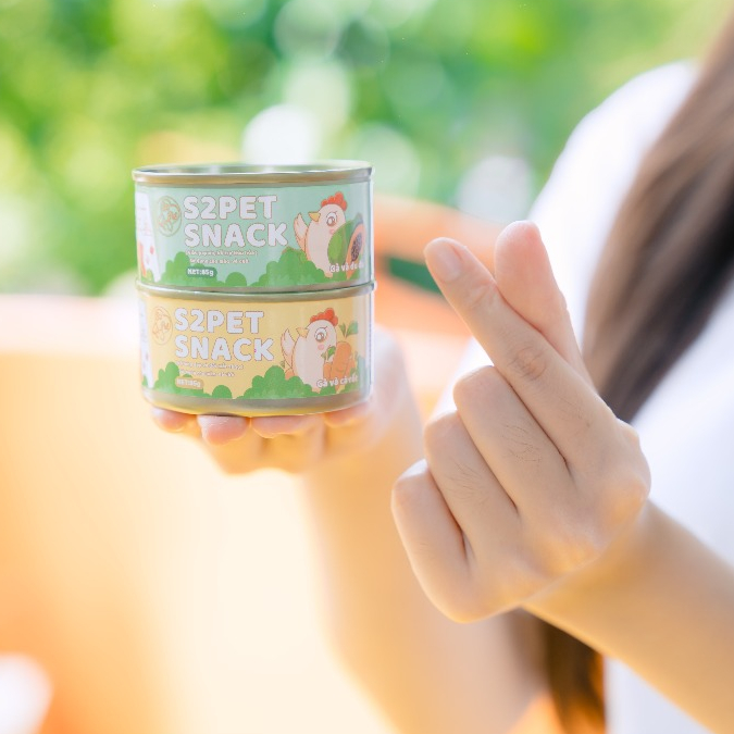 [Combo 24] Pate S2Pet Gravy Cho Mèo Lon 85g Thịt Tươi Giàu Dinh Dưỡng, Bổ Sung Đầy Đủ Dinh Dưỡng