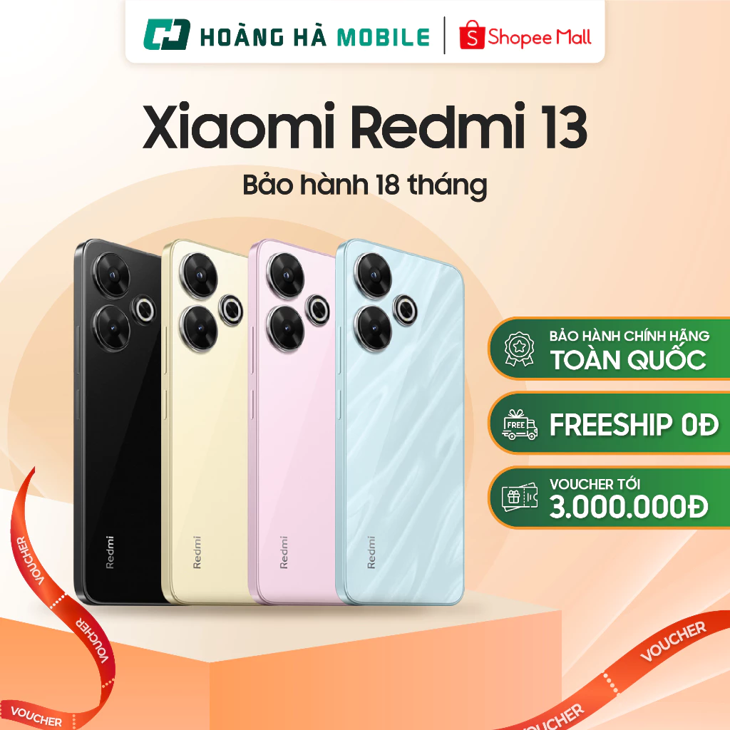Điện thoại Xiaomi Redmi 13