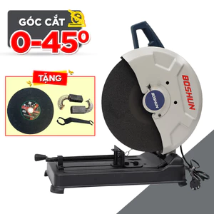 Máy Cắt Sắt Bàn BOSHUN BS-CS2500W – Đường Kính 355mm, Động Cơ Dây Đồng Dùng Cắt Kim Loại, Gạch Đá
