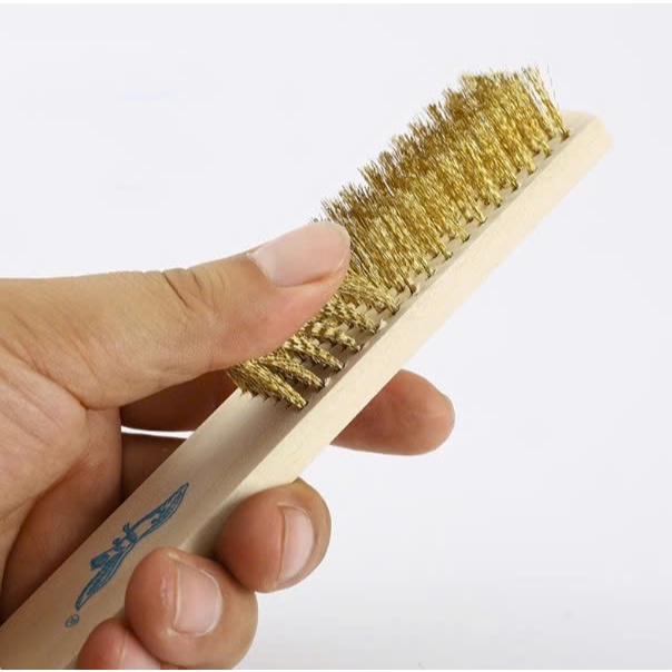 Bàn chải đồng thương hiệu Nhật Bản – Dụng cụ đánh bóng, làm sạch kim loại chất lượng cao