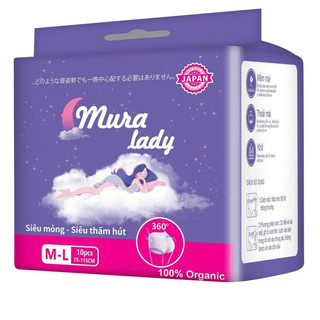 Băng vệ sinh quần MURA LADY size từ 35-90kg size M/L- XL/XXL