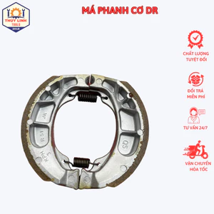 Má phanh cơ xe số kèm lò xo ngắn,Bố đùm xe số, Má phanh Dream/Wave/RS/Ws110/Fu THÙY LINH TOOLS