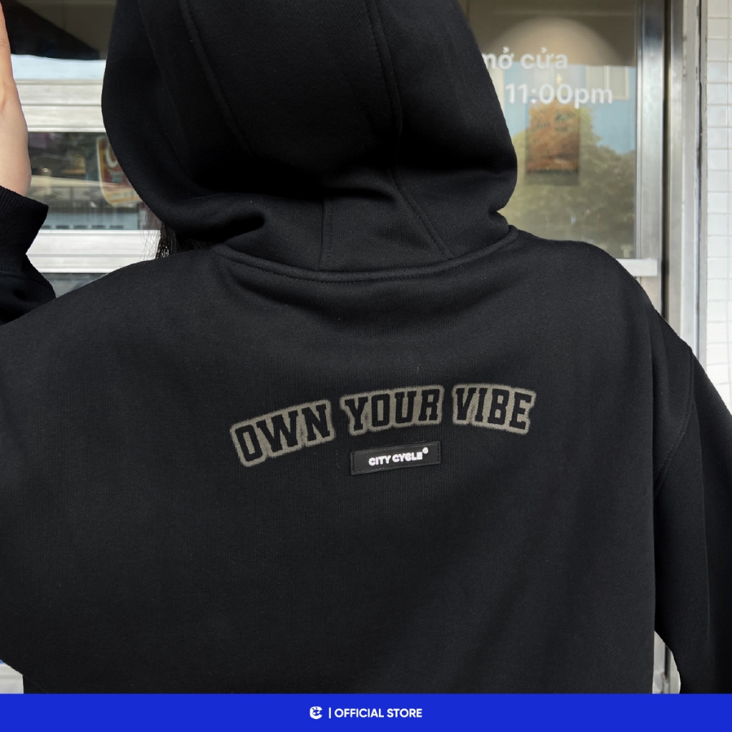Áo hoodie nỉ lông cừu mùa đông nam nữ Local Brand Chính Hãng City Cycle Áo hoodie System Error