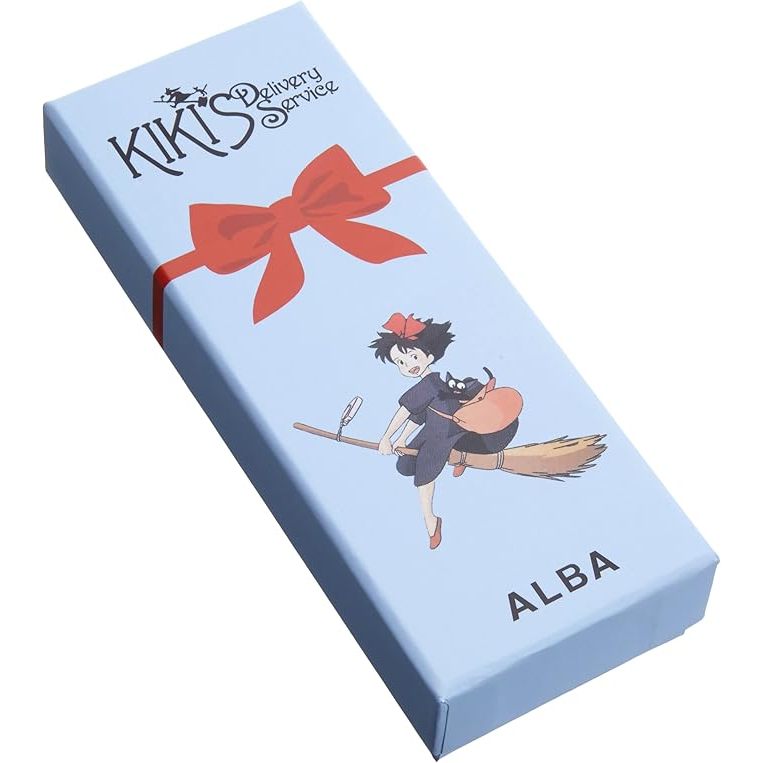 SEIKO ALBA Đồng Hồ Đeo Tay Nữ Studio Ghibli - Totoro & Kiki's Delivery Dây Da 26mm