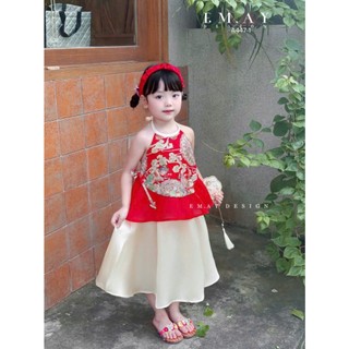 SET ĐÔI TRUNG THU CHO BÉ TRAI & BÉ GÁI CHẤT LỤA MỀM, HÀNG THIẾT KẾ CỰC XINH | ANHMY BABY