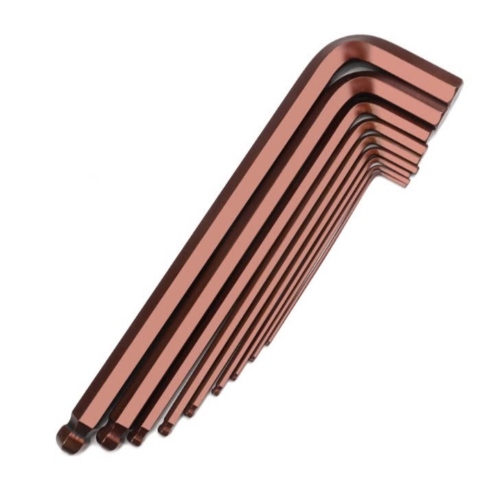 Chìa lục giác hợp kim đồng thép, cây lục lăng 6 cạnh chức năng thiết kế gọn nhẹ dễ cầm