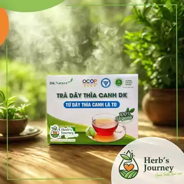 Trà Dây thìa canh lá to - Hộp 150g - 100% dây thìa canh lá to - DK Natura
