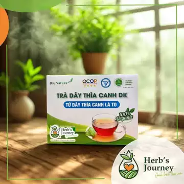 Trà dây thìa canh lá to - Hộp 150g - 100% dây thìa canh lá to - DK Natura