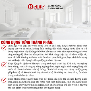 Van Flow 300 xả nước thải máy lọc nước RO nối nhanh