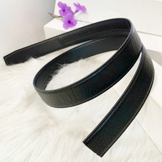 dây lưng nam không mặt có răng cưa dùng cho mặt khóa tự động bản rộng 3.5cm