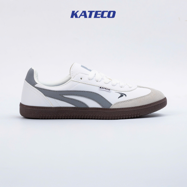 Giày sneaker KATECO,mã KT1 màu White Grey unisex | Shopee Việt Nam