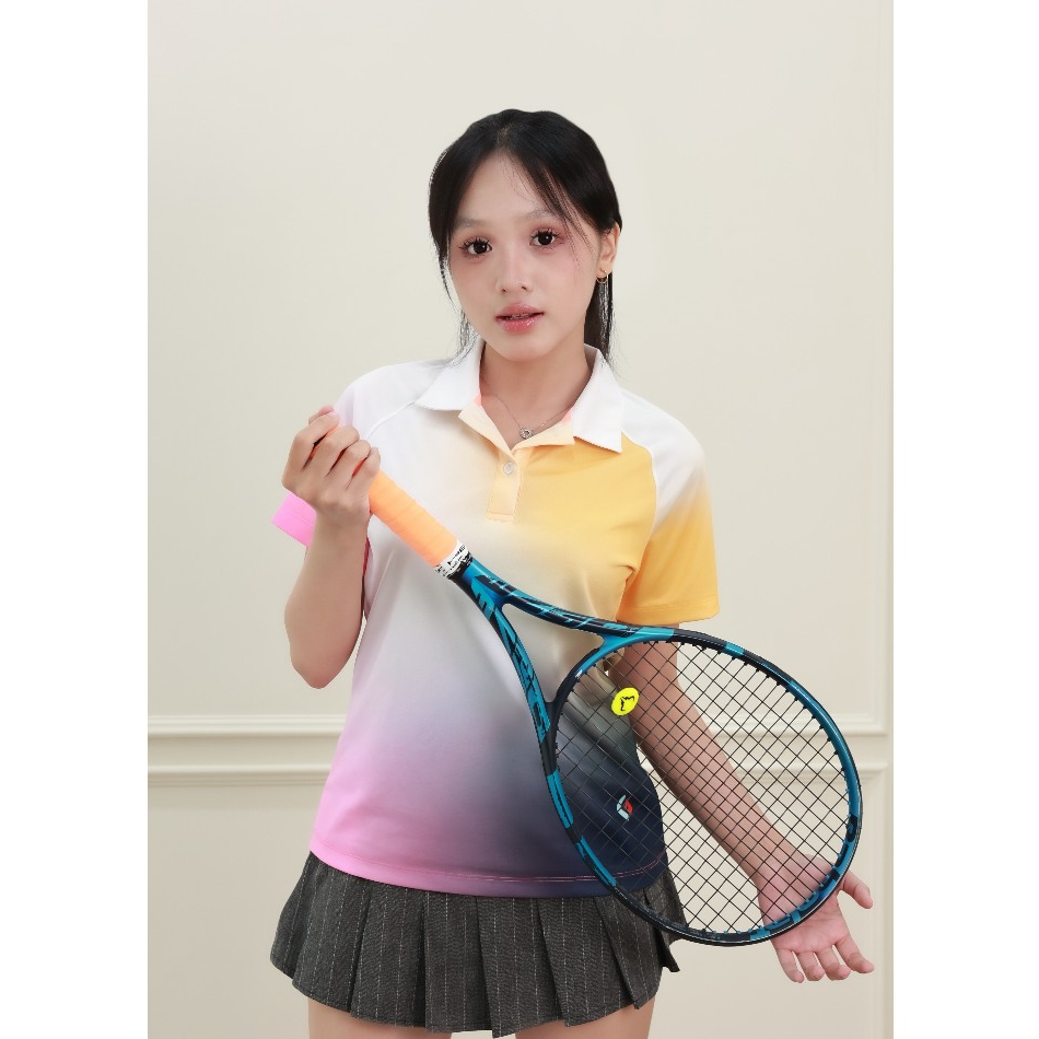 Áo polo thể thao nữ HG Fashion co giãn 4 chiều thoáng mát mặc đi chơi tập luyện A25PO-FM