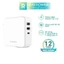 Củ Sạc Ravpower RP-PC082 Sạc Nhanh 3 Cổng 65W Hỗ Trợ PD Và QC 3.0 Chân Cắm EU Chính Hãng
