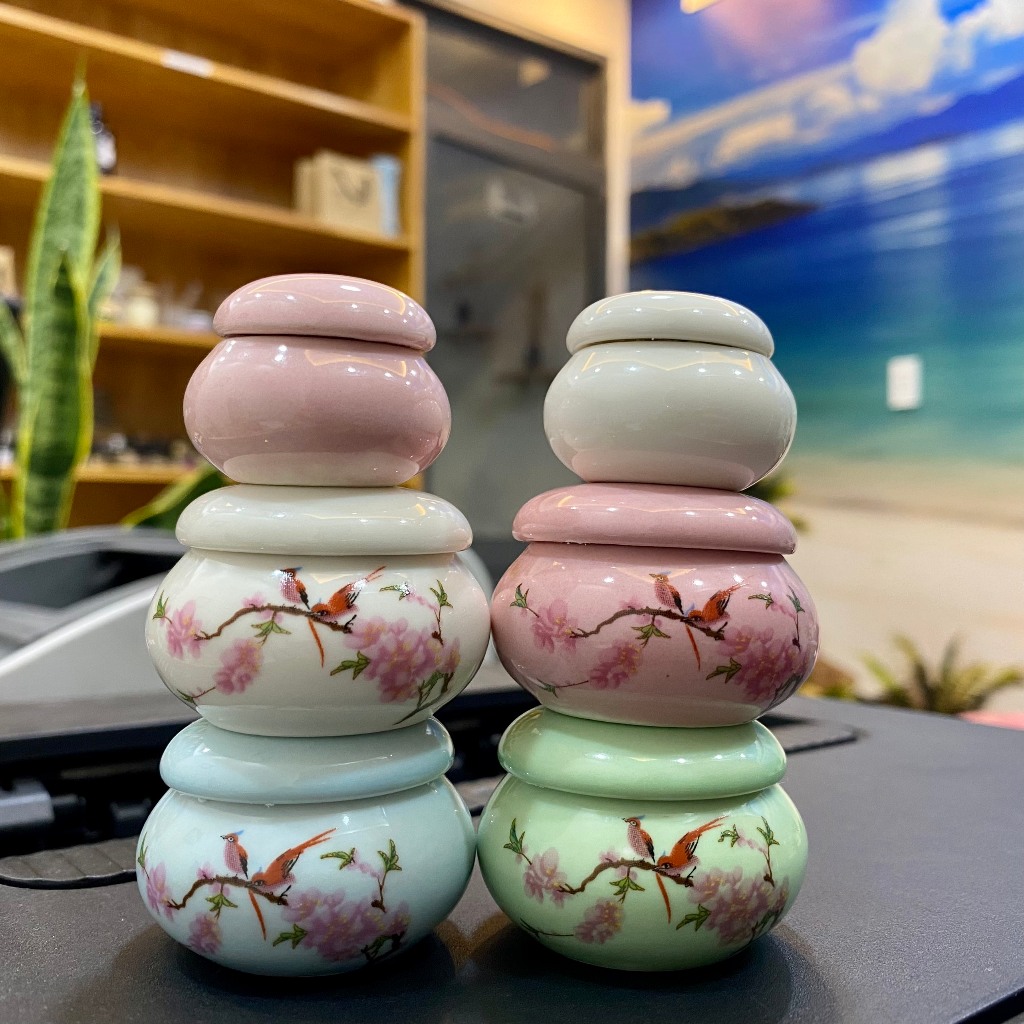 HŨ SON CỔ TRANG HỌA TIẾT CỔ TRANG/ TRƠN