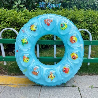 Phao bơi hình tròn 2 lớp chất liệu PVC dày dặn - Phao tròn đủ kích thước cho cả người lớn và trẻ em