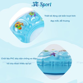 Phao bơi hình tròn 2 lớp chất liệu PVC dày dặn - Phao tròn đủ kích thước cho cả người lớn và trẻ em