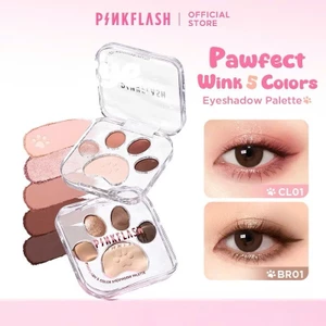 Bảng phấn mắt 5 màu Pinkflash Meow Paw với màu sắc nổi bật, lâu phai | NHÍM HOUSE