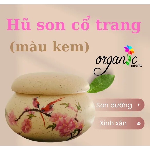 HŨ SON CỔ TRANG HỌA TIẾT CỔ TRANG/ TRƠN