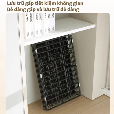 Lồng mèo 3, 4 tầng cỡ lớn, kèm khay vệ sinh tháo rời, dễ dàng vệ sinh