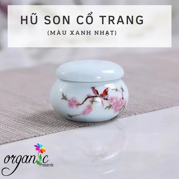 HŨ SON CỔ TRANG HỌA TIẾT CỔ TRANG/ TRƠN
