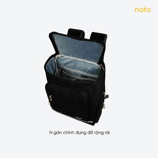 Balo cầu lông thể thao Natoli nam nữ đựng giày, đựng laptop chống nước - ProSport Backpack B26