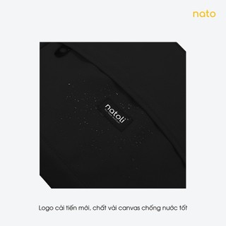Túi tote 2 mặt Natoli vải canvas to, xinh đựng laptop làm công sở Side Cinch Bag T20