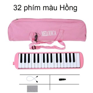 Kèn Phím Melodica 32 Phím Tặng Kèm Phụ Kiện - Kèn Phím Cho Học Sinh Đàn Kèn Dụng Cụ Âm Nhạc