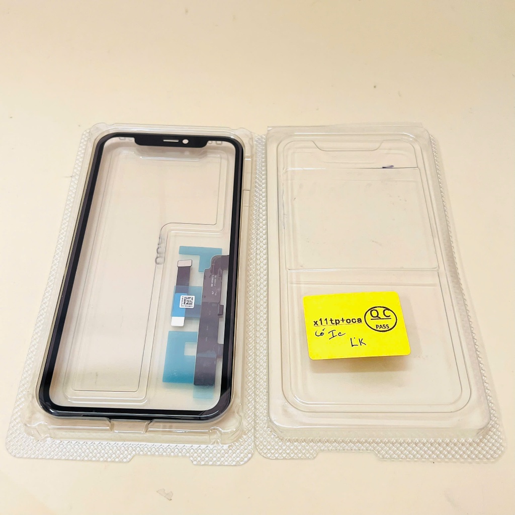 Kính cảm ứng CÓ IC dành cho máy X/XS/XR/11/11Pro/11Promax/12Pro linh kiện (1:1) cảm ứng mượt nhạy