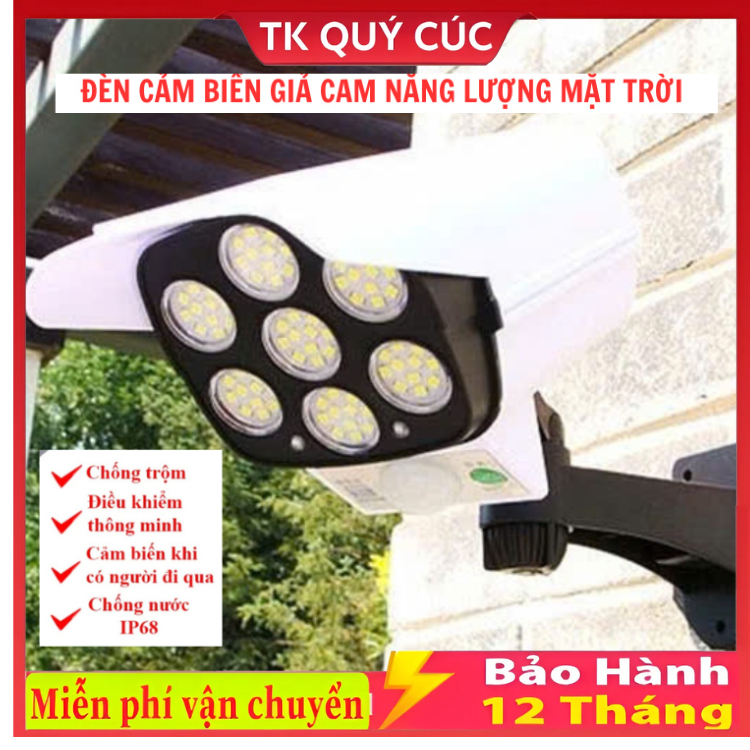 Đèn Led Giả Camera Năng Lượng Mặt Trời Giả Camera Chống Trộm- Chống ...