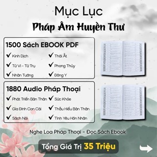 Mục Lục Thẻ Đa Năng Pháp Âm Huyền Thư - Mục Lục Huyền Học Online