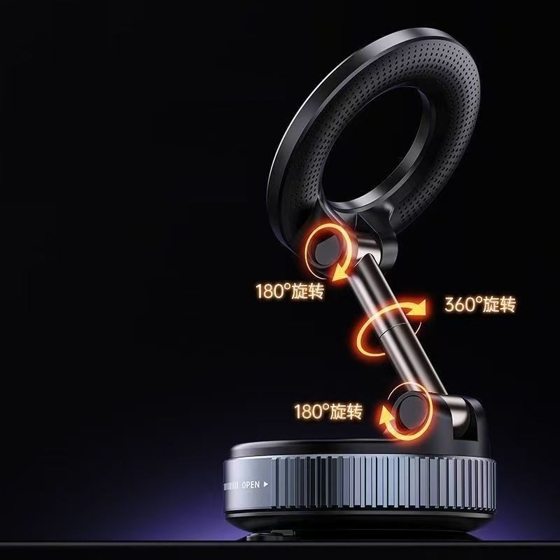 Giá Đỡ Điện Thoại, Kệ Để Điện Thoại K007 Hút Chân Không Từ Tĩnh Mạnh Mẽ Xoay 360