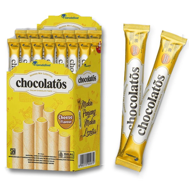 Combo 2 Bánh cuộn Chocolatos Phô Mai 336g | Kido Group